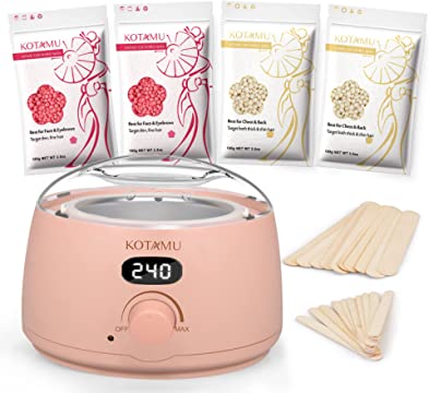 KOTAMU Digital Wax Warmer Kit for Hair Removal, At Home Waxing Kit for  Women Sensitive Skin -  - Sugaring Hair Removal Superstore.