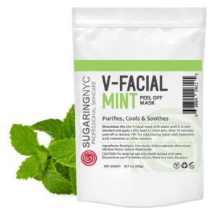 Vajacial Mask Mint with Mint Elements V-Facial by Sugaring NYC 7oz 200g.