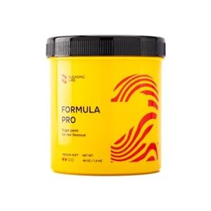 Sugaring Paste FORMULA PRO for Hair Removal SOFT-MEDIUM for Legs, Arms, Facial Hairs, Sugar Wax Kit 49oz / 3lb