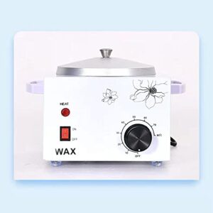 Single Pot Wax Warmer, Professional Electric Wax Heater Machine Facial Skin SPA Equipment with Adjustable Temperature Set - Image 6