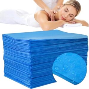 Disposable Bed Sheets 20Pcs Water proof Massage sheets 31.5" x 71" Thick Massage table cover Disposable sheets for massage table disposable table cover for Massage, Tattoo,SPA,Salon