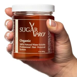 MOOM Sugar Pro - Organic Sugar Wax Hair Removal, Personal & Professional for Men & Women, Body, Armpit, Face, Bikini Leg 100% Natural & Washable Sugaring Wax 12 oz (Strips/Sticks NOT Included) - Image 3