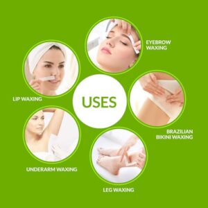 MOOM Sugar Pro - Organic Sugar Wax Hair Removal, Personal & Professional for Men & Women, Body, Armpit, Face, Bikini Leg 100% Natural & Washable Sugaring Wax 12 oz (Strips/Sticks NOT Included) - Image 5