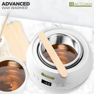 JJ Autumn Professional Wax Warmer for Hair Removal | Hot Wax Heater and Melter for Hard and Soft Waxing - Body and Facial - Image 3