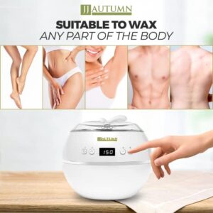 JJ Autumn Professional Wax Warmer for Hair Removal | Hot Wax Heater and Melter for Hard and Soft Waxing - Body and Facial - Image 6