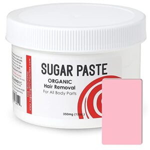 Sugaring Paste Organic Waxing for Legs, Bikini, Brazilian, Arms + Sugaring NYC Applicator