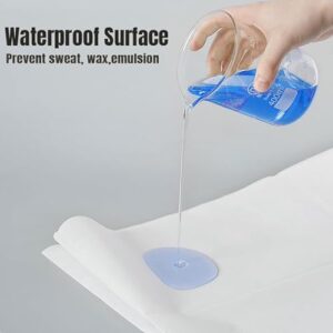 100 PCS Disposable Massage Table Sheets Spa Bed Covers 71"x31" -Non Woven Fabric Waterproof Protector for Waxing, Tattoo, Beauty Salon,Facial, Esthetician Table Bed (White) - Image 3