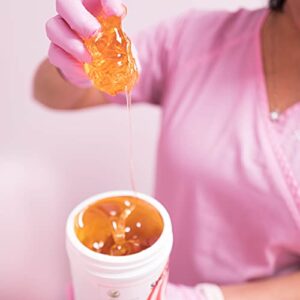 Soft Sugaring Paste by Sugaring NYC for Facial, Arms, Lower Legs - Kit with Applicator - Image 9