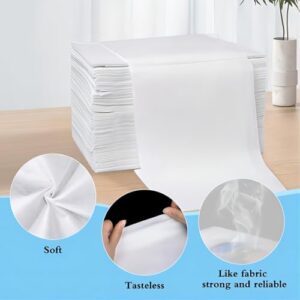 100Pcs Disposable Massage Table Sheets 31.5" x 71" Non-Woven Fabric Bed Covers for Ultimate Hygiene and Comfort in Massage, Tattoo, and Spa Treatments, Breathable and Durable Sheets(White) - Image 6