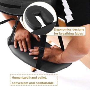 BestMassage Massage Bed Portable Massage Table 28 inche Wide Lash Bed Heigh Adjustable 2 Folding Spa Table with Non-Woven Bag for Spa Footmassage Facial CareSpa Tattoo - Image 6