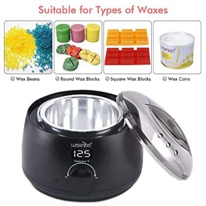 waxkiss Digital Hair Removal Warmer with See-Through Lid and 14oz Pot - Image 5