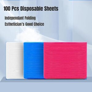 100 PCS Disposable Massage Table Sheets Spa Bed Covers 71"x31" -Non Woven Fabric Waterproof Protector for Waxing, Tattoo, Beauty Salon,Facial, Esthetician Table Bed (White) - Image 7