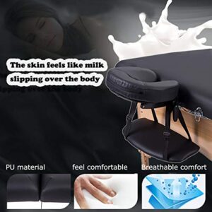 BestMassage Massage Bed Portable Massage Table 28 inche Wide Lash Bed Heigh Adjustable 2 Folding Spa Table with Non-Woven Bag for Spa Footmassage Facial CareSpa Tattoo - Image 5