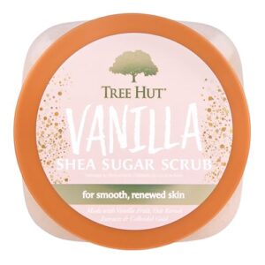 Tree Hut Vanilla Shea Sugar Exfoliating & Hydrating Body Scrub, 18 oz - Image 2